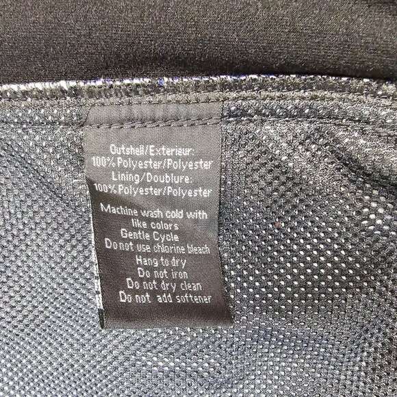 Zorrel Jacket Womens Medium Blue Weather Series Zip Pockets Reflective Coat - Picture 12 of 16